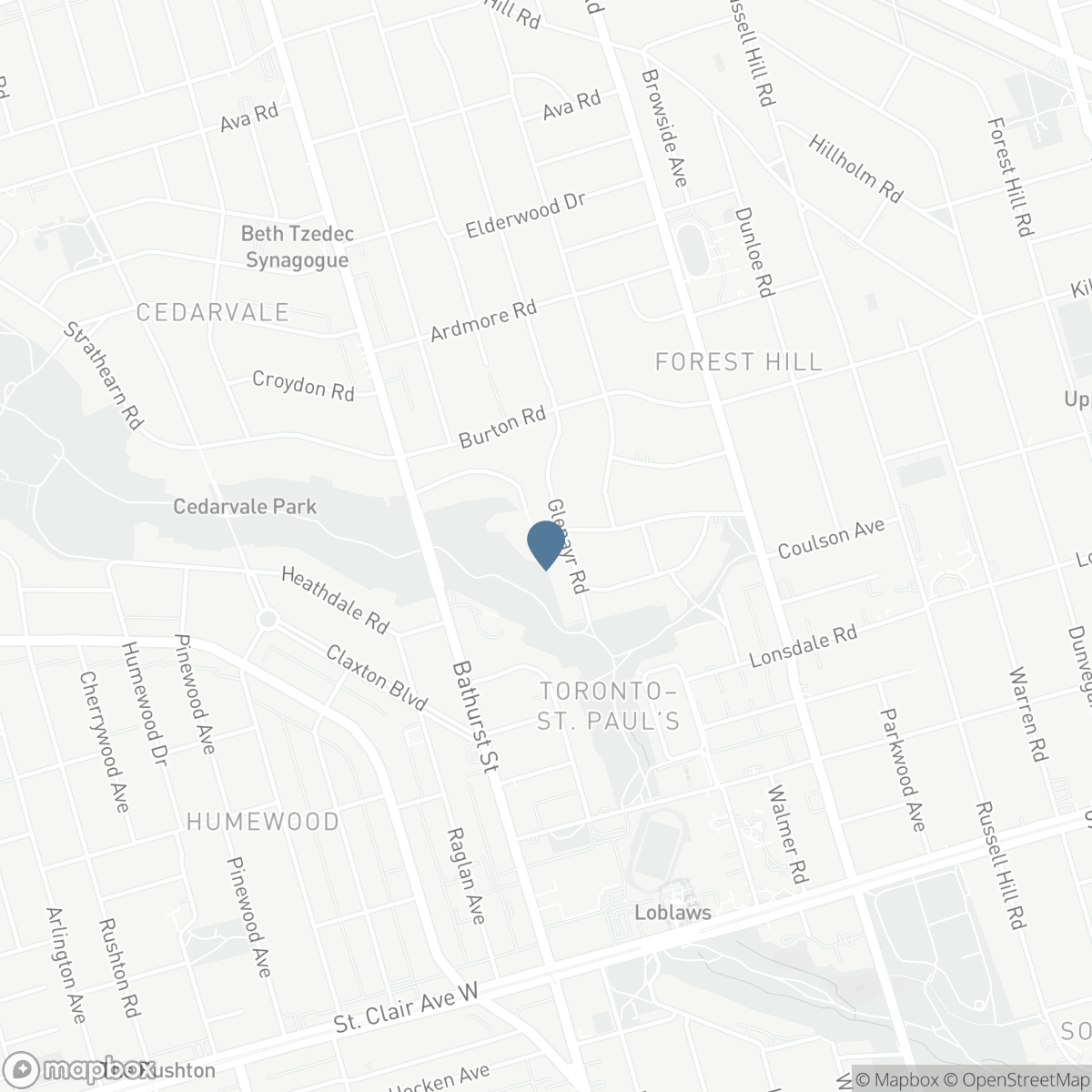 22 GLENAYR ROAD, Toronto, Ontario M5P 3B8